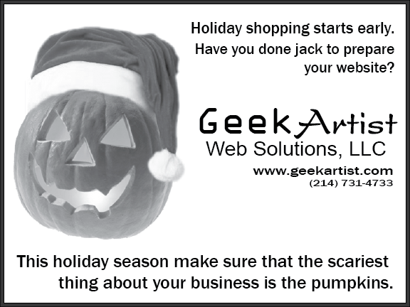Print Ad – Geekartist Web Solutions