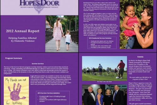 Brochure – Hope’s Door Annual Report